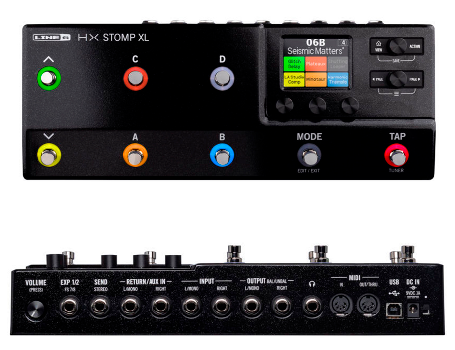 Line 6 HX Stomp XL – Potencia total en un pedal compacto 3 HX Stomp XL