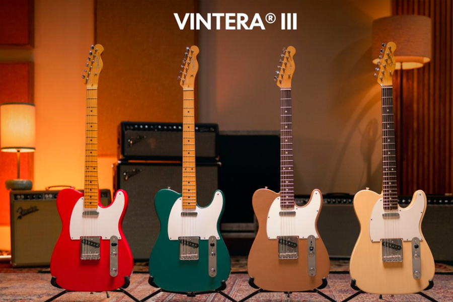 Fender Vintera III Telecaster - Las 5 razones que explican por qué te va a encantar la nueva Fender Vintera III Telecast